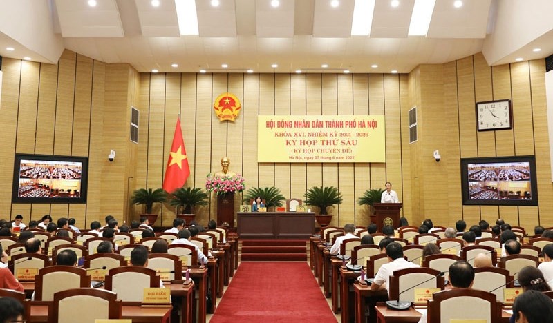 HĐND Thành phố Hà Nội tổ chức kỳ họp thứ 6 (kỳ họp chuyên đề)