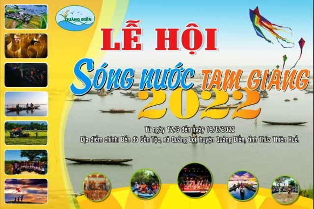Lễ hội ‘Sóng nước Tam Giang’ năm 2022 diễn ra trong 3 ngày