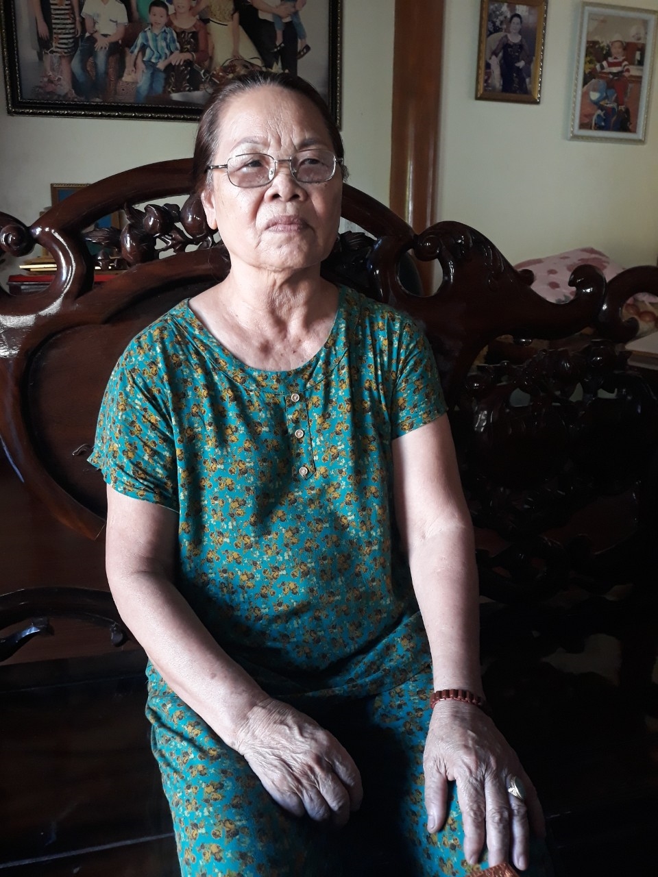 Bà Nguyễn Thị Kim Cũng (sinh năm 1942) ở phường Bắc Lý, TP. Đồng Hới (Quảng Bình) kể lại những năm tháng kháng chiến