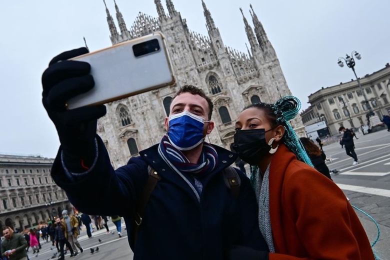 Italy là một trong số các quốc gia ghi nhận số ca mắc mới COVID-19 nhiều nhất châu Âu trong 24 giờ qua trong bối cảnh ngành du lịch nước này đang mở cửa trở lại. (Ảnh: AFP/Getty Images)