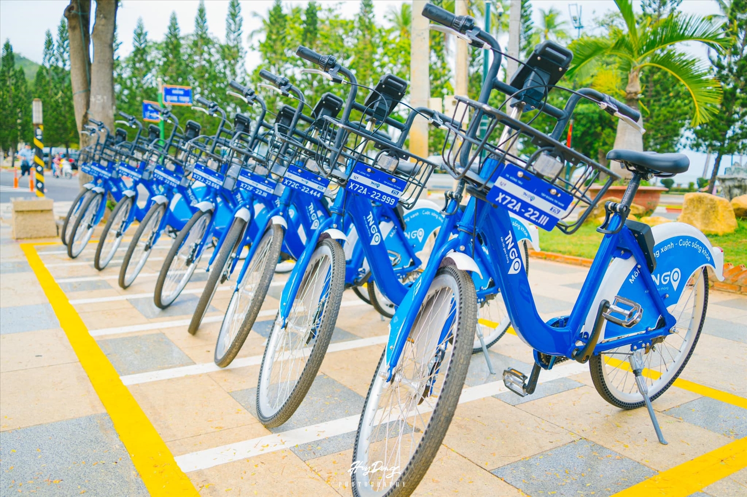 Người dân Hà Nội sẽ được trải nghiệm xe đạp công cộng với giá 60.000 - 120.000 đồng/ngày. Ảnh minh họa