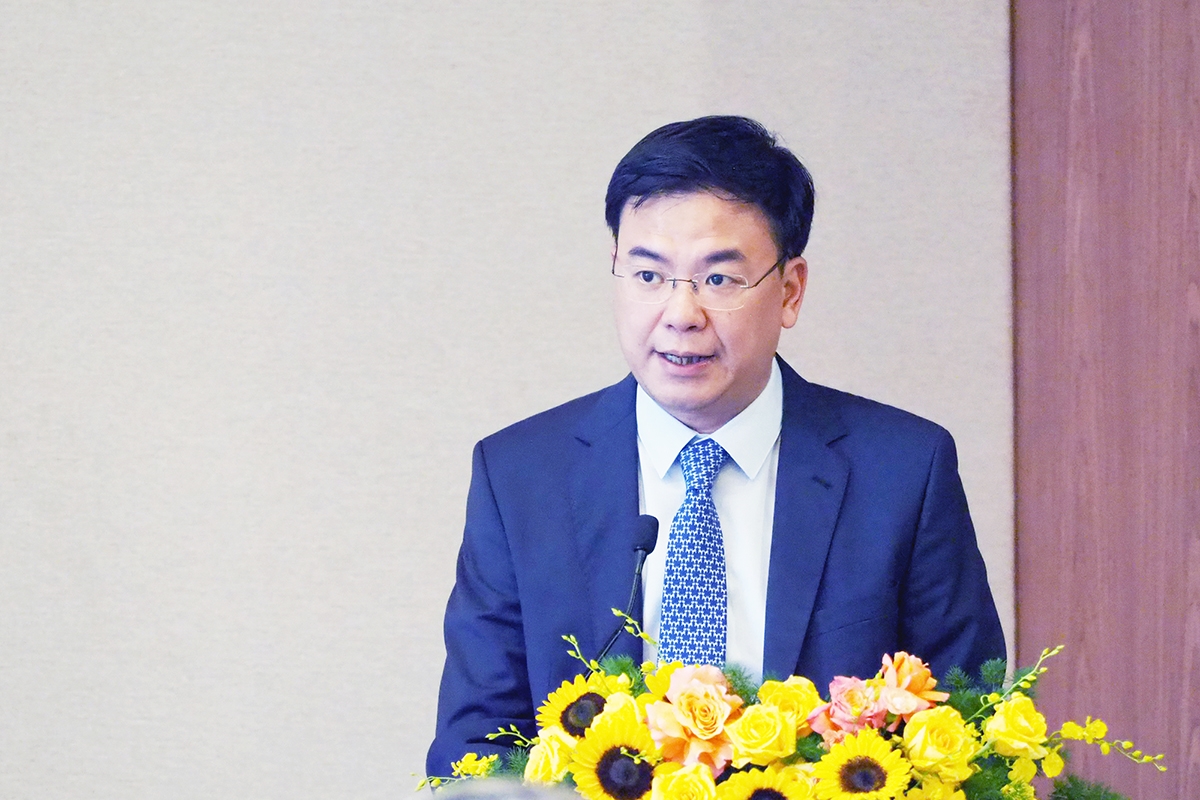 Thứ trưởng Bộ Ngoại giao Phạm Quang Hiệu phát biểu khai mạc Hội thảo