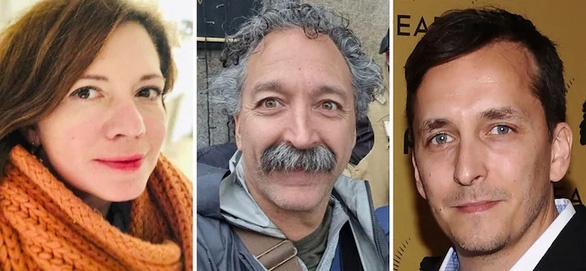 3 trong số các nhà báo đã thiệt mạng khi tác nghiệp ở Ukraine. Từ trái qua: Oksana Baulina, Pierre Zakrzewski và Brent Renaud - Ảnh: NYT