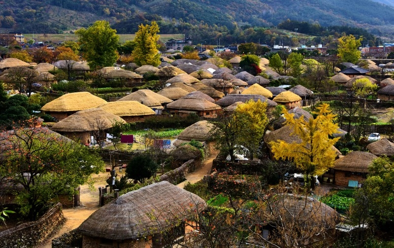 Một góc làng cổ Naganeupseong