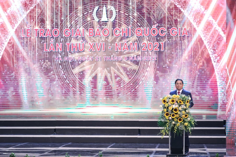 Thủ tướng Chính phủ Phạm Minh Chính phát biểu tại buổi Lễ