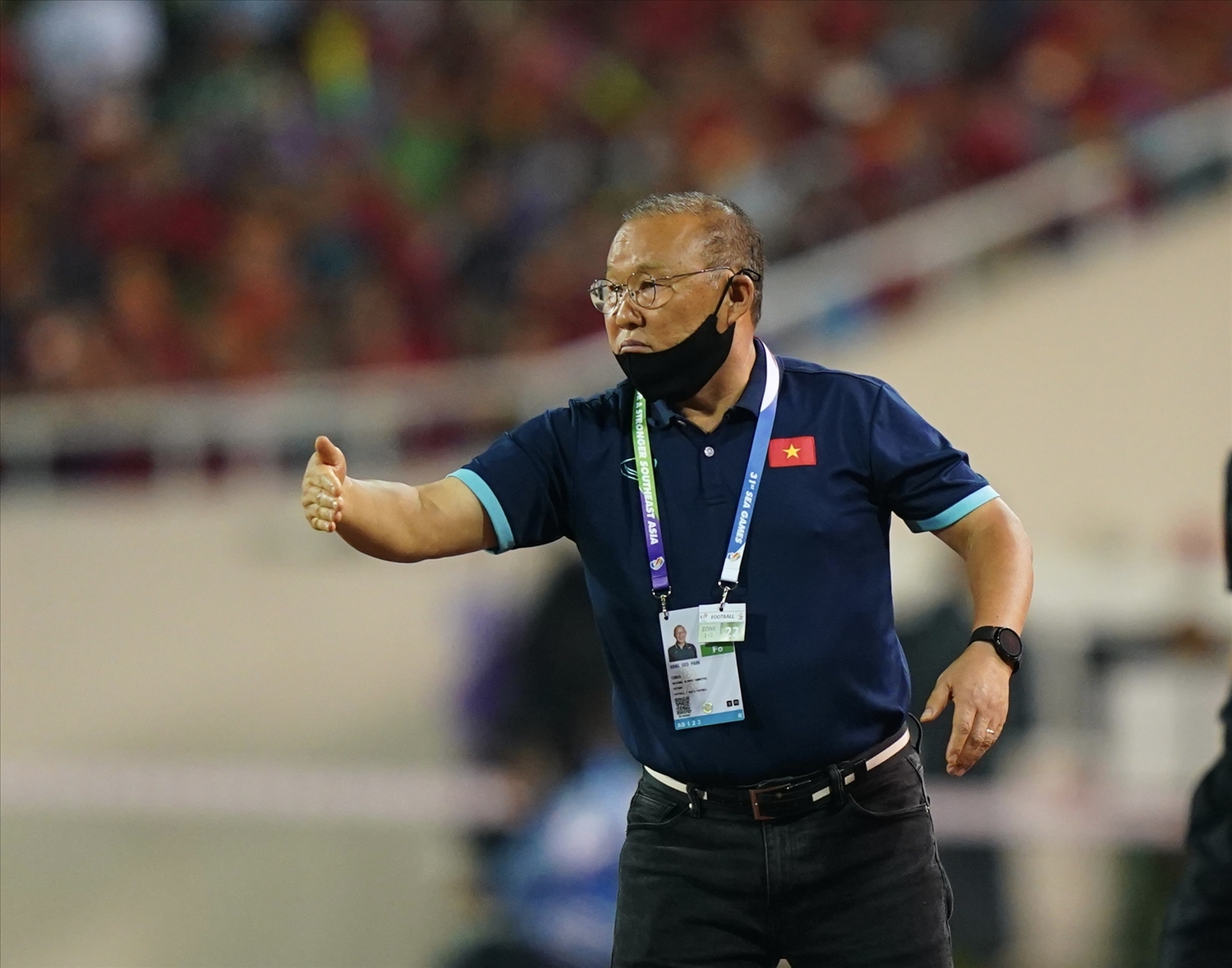Thành công của ĐT U23 Việt Nam ở VCK U23 châu Á 2022 có thể sẽ là gợi ý để ông Park Hang Seo mạnh dạn hơn nữa với công cuộc làm mới ĐT Việt Nam. Ảnh: Hoàng Linh