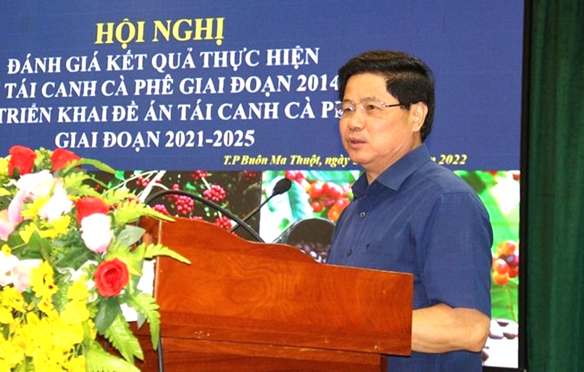 Thứ trưởng Bộ NN&PTNT Lê Quốc Doanh phát biểu tại Hội nghị