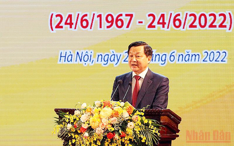 Phó Thủ tướng Lê Minh Khái phát biểu tại Lễ kỷ niệm