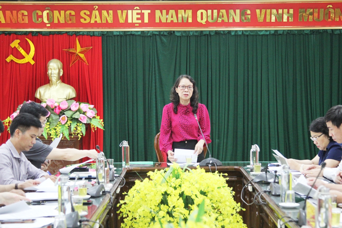 Thứ trưởng Hoàng Thị Hạnh chủ trì buổi làm việc với tỉnh Sơn La về tình hình thực hiện công tác dân tộc chính sách dân tộc trên địa bàn