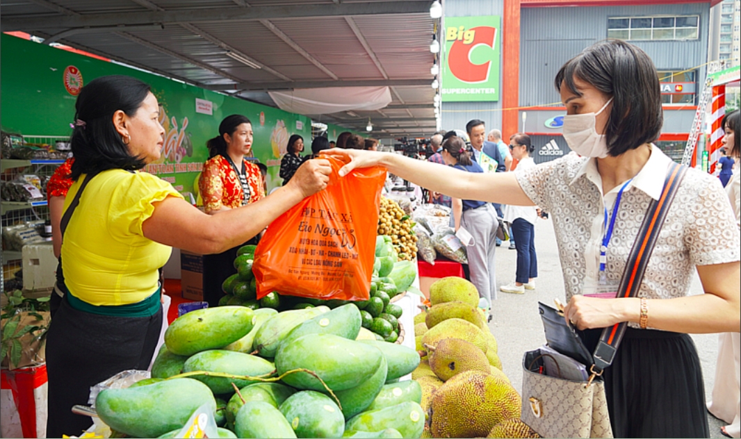 Nông sản Sơn La được nhiều người tiêu dùng Thủ đô tin dùng