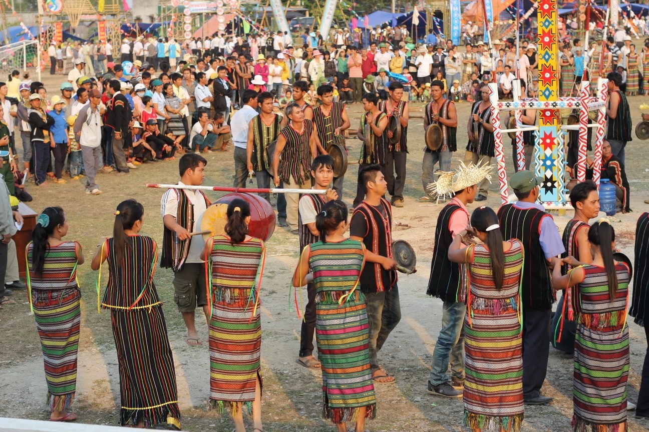 Lễ hội của đồng bào các dân tộc ở Tây Nguyên