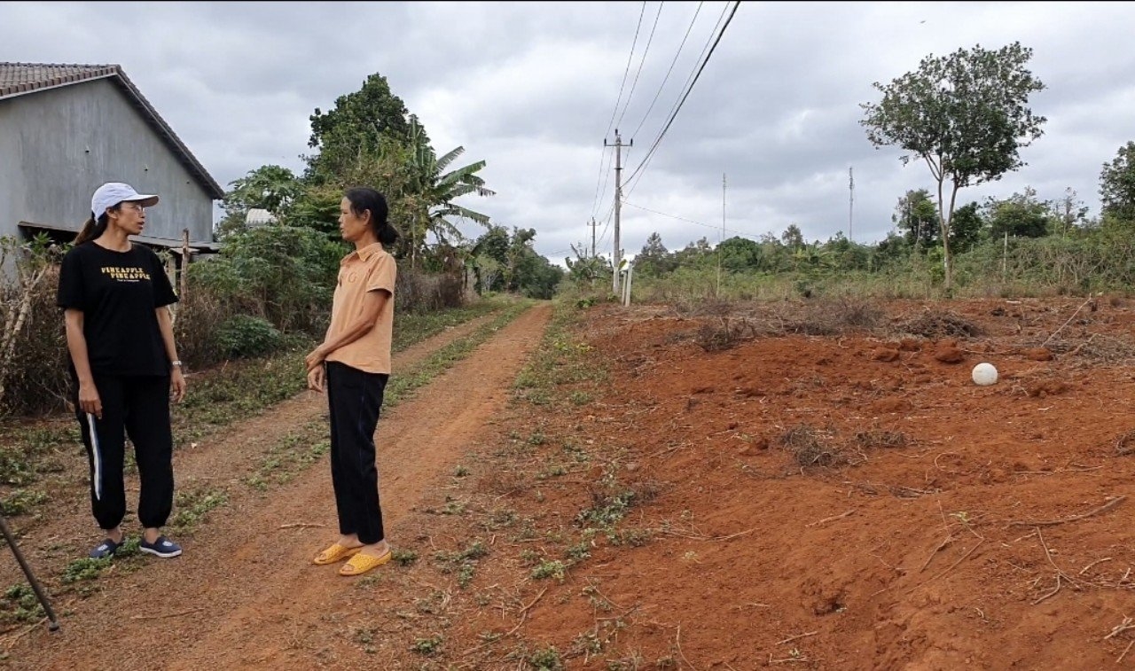 Chị HN Êban, xã Cư Suê, huyện Cư M’gar bán 1 sào đất bị lừa mất hết thổ cư