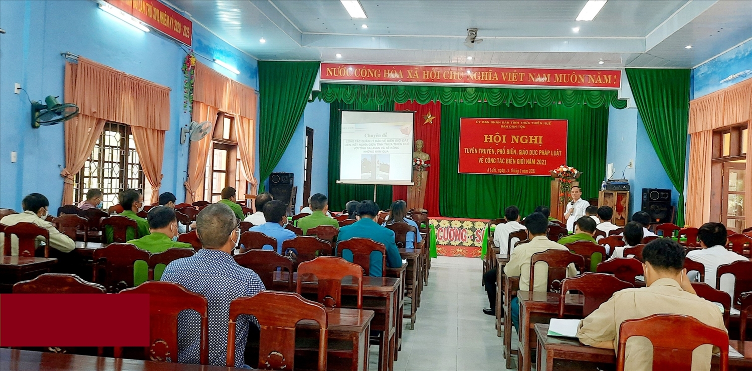 Ban Dân tộc Thừa Thiên Huế tổ chức Hội nghị tuyên truyền, phổ biến, giáo dục pháp luật cho đồng bào DTTS tại cơ sở