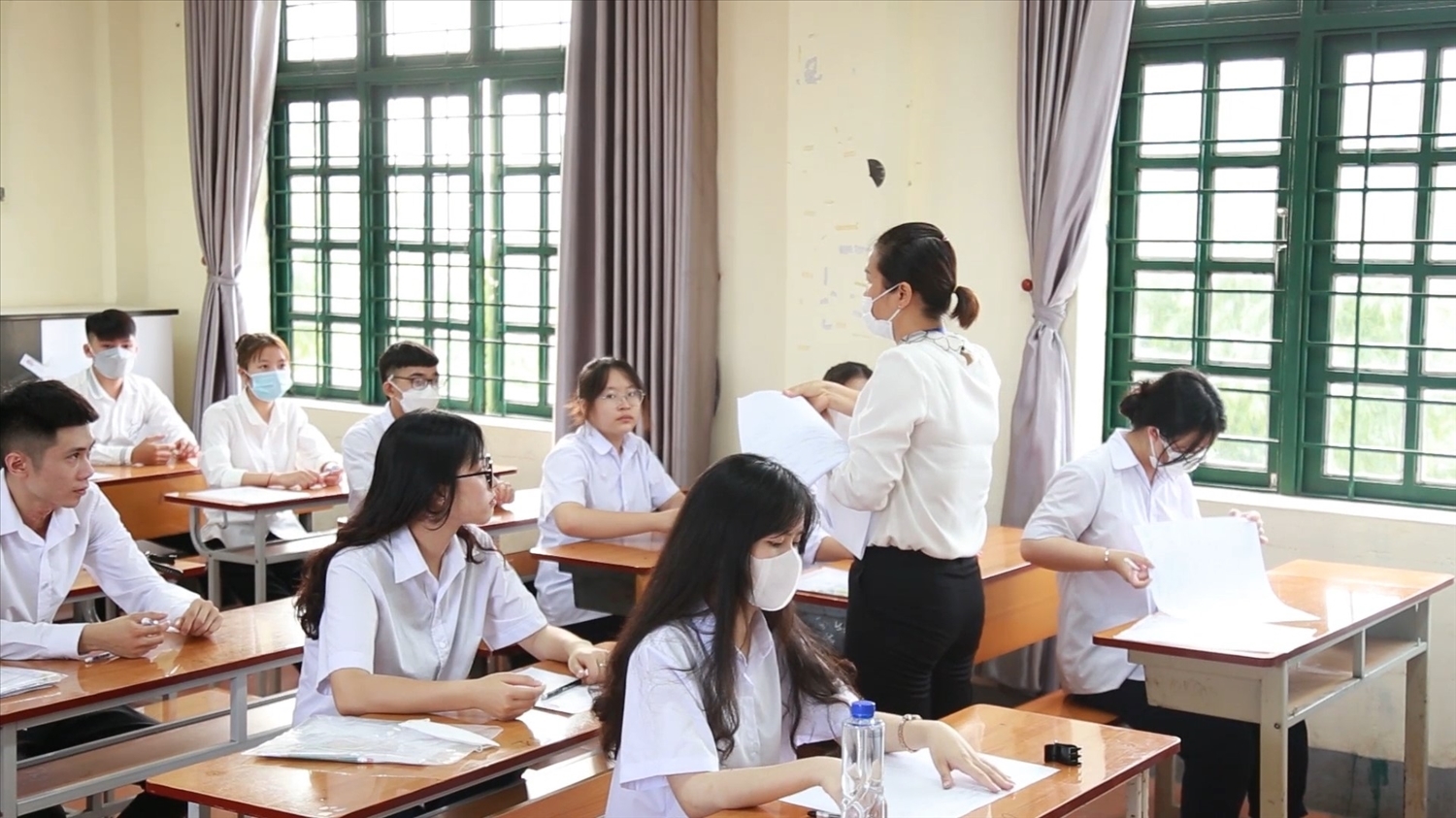 Trong buổi sáng thi môn Ngữ văn, trên địa bàn tỉnh Lào Cai không có thí sinh vi phạm quy chế thi