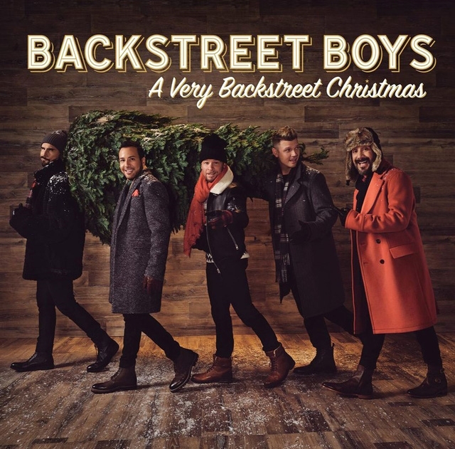 Hình ảnh quảng bá cho album Giáng sinh đầu tiên của Backstreet Boys. (Ảnh: Backstreet Boys)