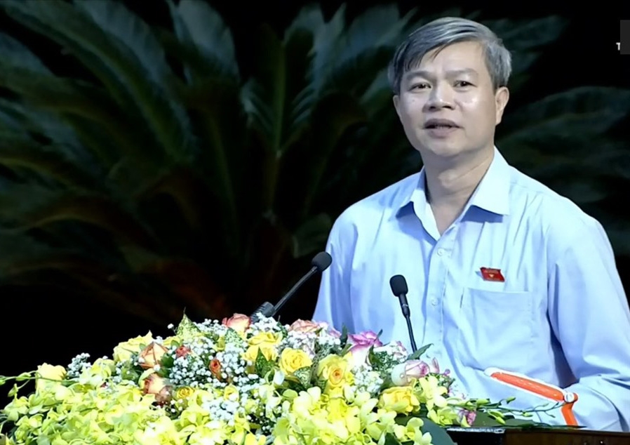 Đại biểu Mai Xuân Bình - Trưởng ban Dân tộc tỉnh Thanh Hóa