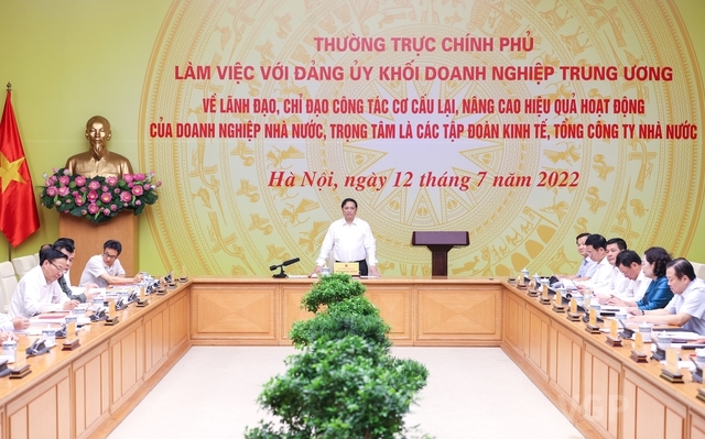 Thủ tướng Phạm Minh Chính: Phải kiên định những vấn đề mang tính nguyên tắc, đồng thời phải bám sát tình hình, hết sức chủ động, linh hoạt, sáng tạo - Ảnh: VGP/Nhật Bắc