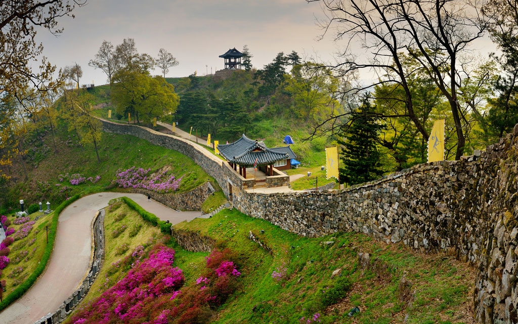 Thành núi Gongsan thuộc Quần thể di tích lịch sử Baekje, Hàn Quốc
