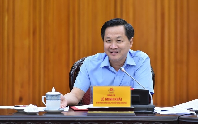 Phó Thủ tướng Lê Minh Khái - Ảnh: VGP/Quang Thương