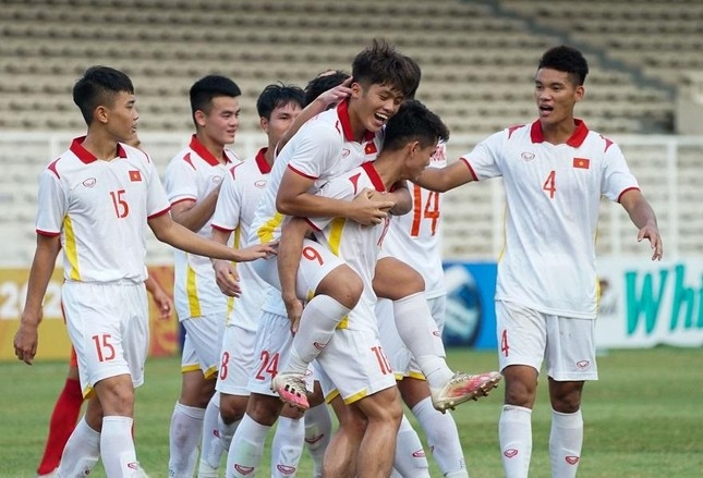 U19 Việt Nam có lợi thế lớn trước trận cuối cùng. (Ảnh: VFF)