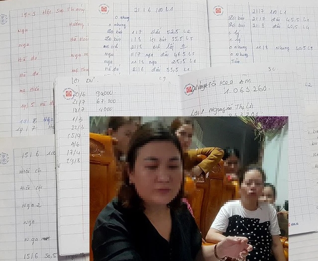 Nhóm chủ hụi tại huyện Tuyên Hóa, tỉnh Quảng Bình cùng danh sách các nạn nhân gửi đơn kêu cứu vào cuối năm 2019