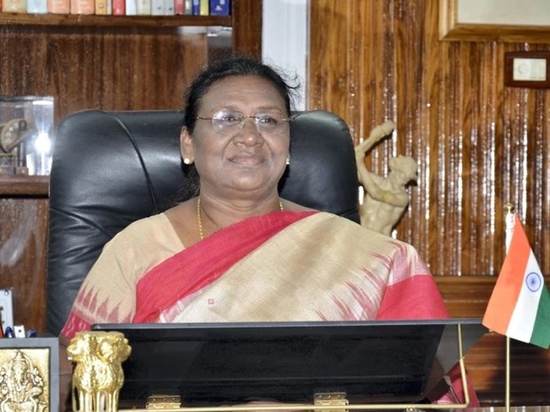 Bà Droupadi Murmu đắc cử Tổng thống Ấn Độ. Ảnh: TTXVN