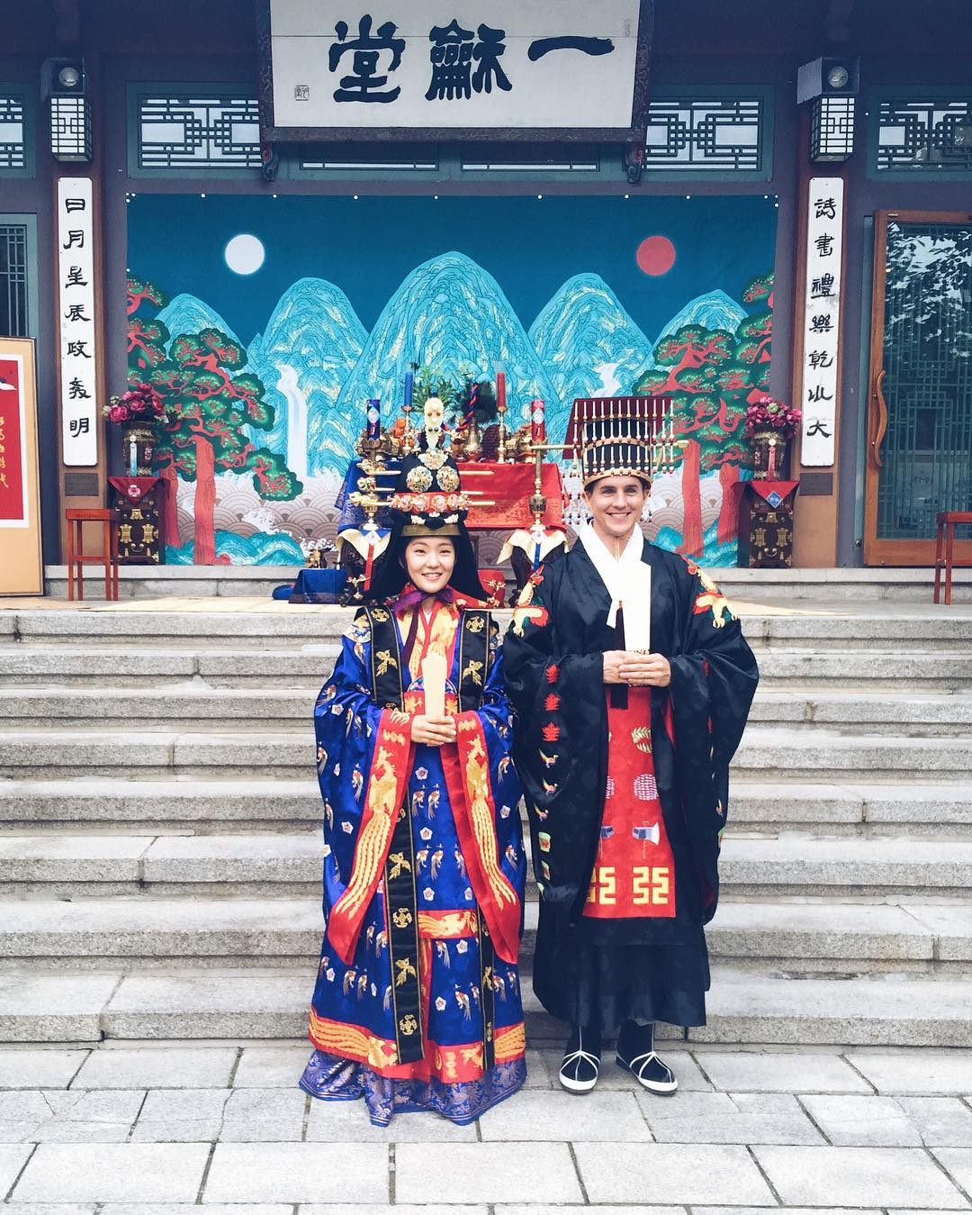 Trang phục cưới truyền thống của người Hàn Quốc