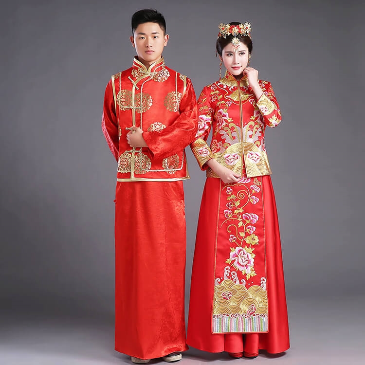 Trang phục cưới truyền thống người Trung Quốc