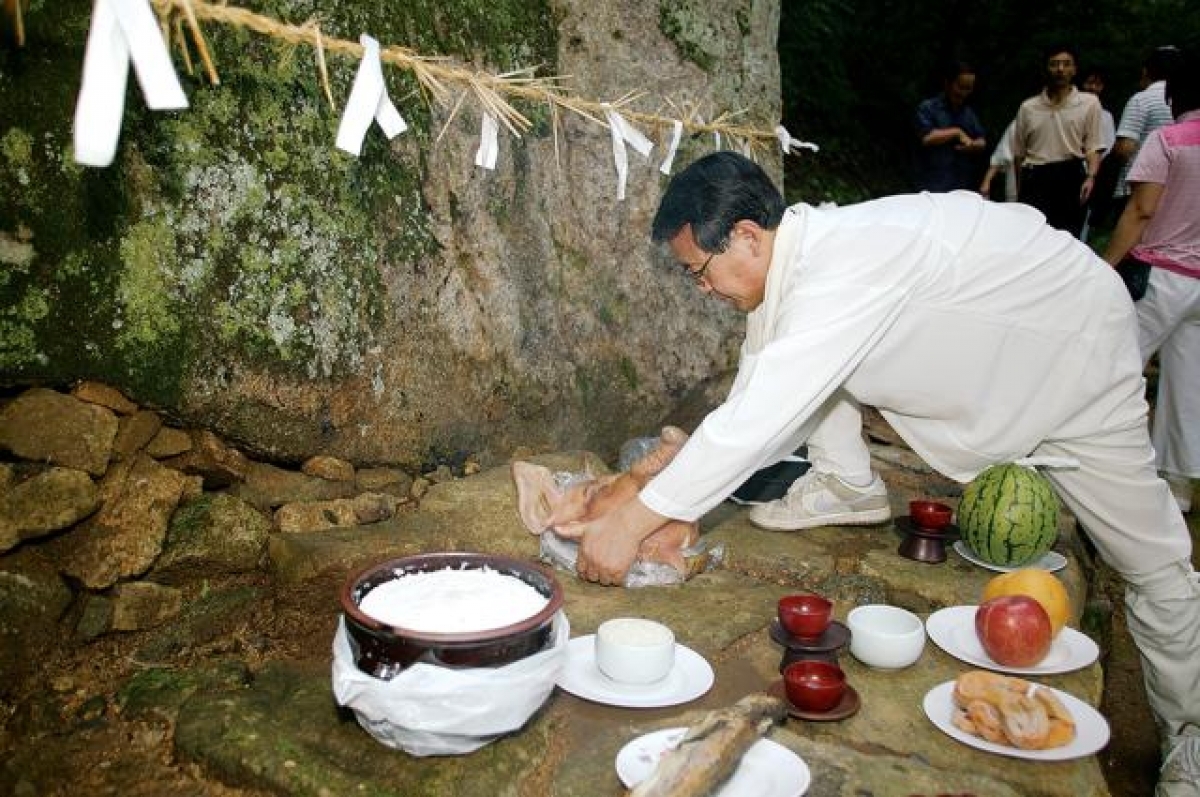 Người dân Hàn Quốc làm lễ Chilseok