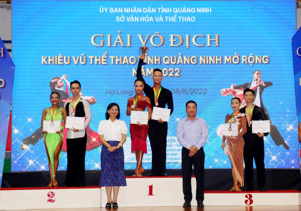 Cặp VĐV Quảng Ninh đoạt Cúp vô địch nội dung chung kết hạng A Latinh