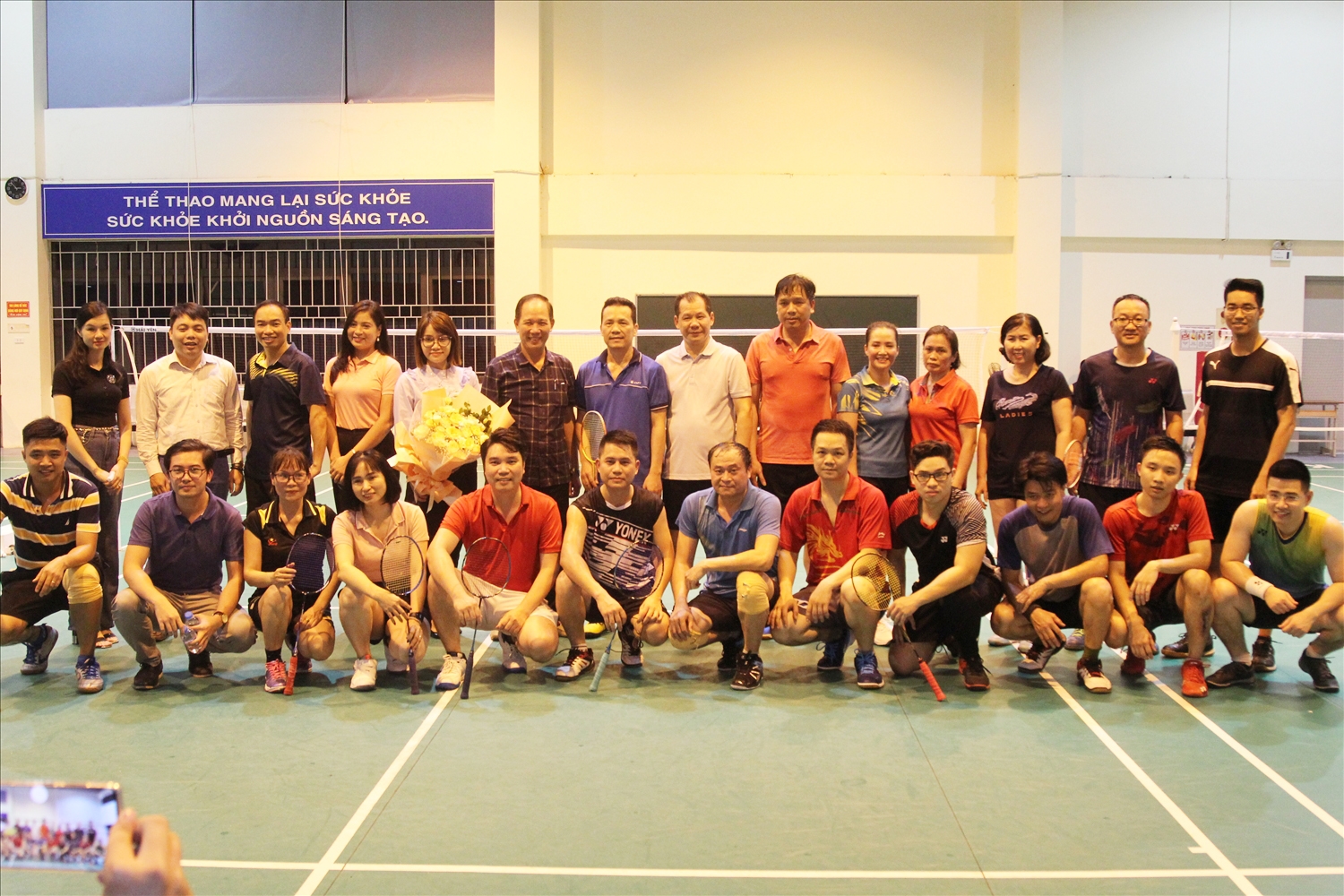 Đoàn Thanh niên UBDT giao lưu thể thao với Đoàn Thanh niên Ngân hàng CSXH 1