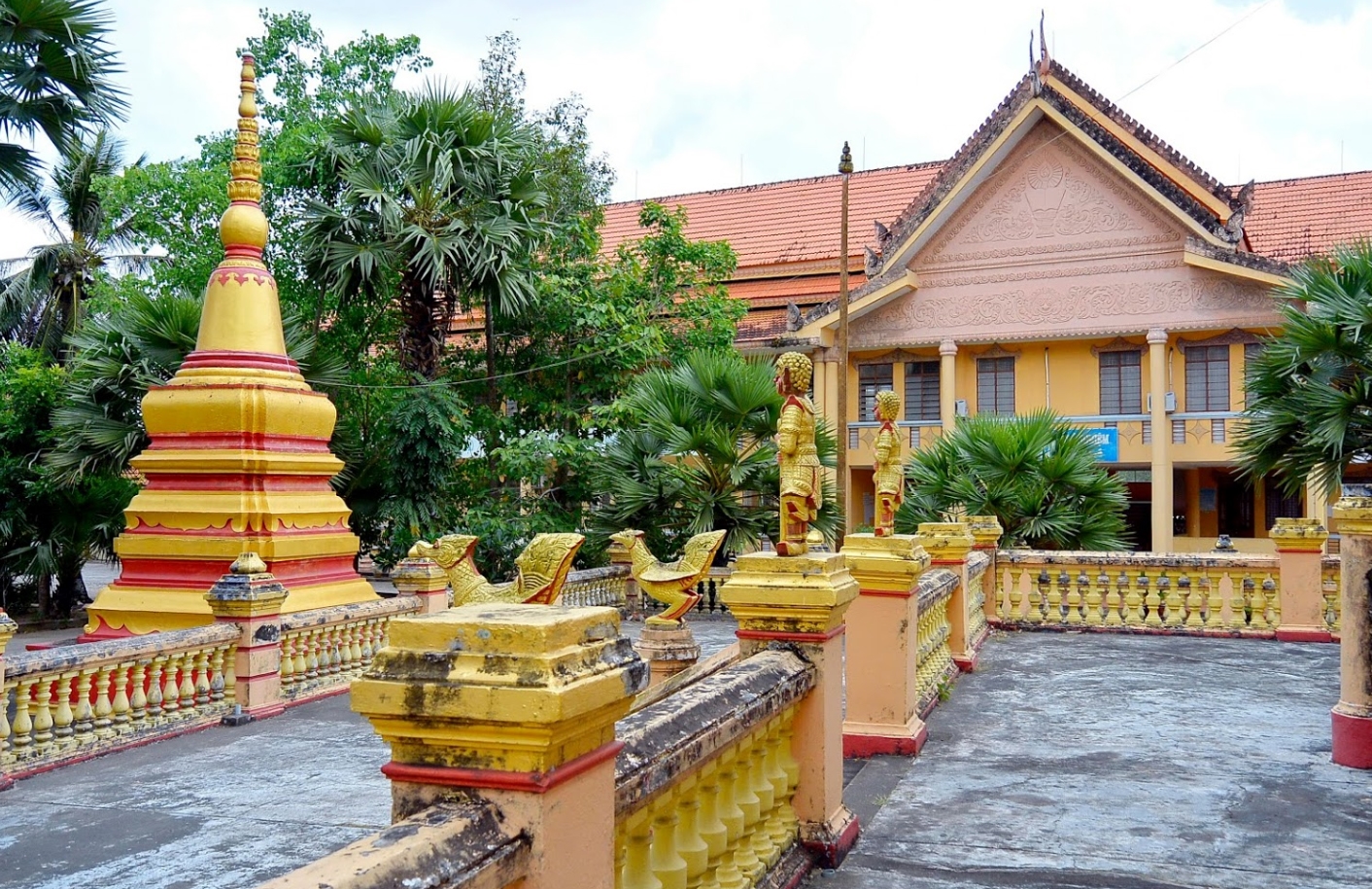 Chùa Kh’Leang - một trong những ngôi chùa cổ mang đậm nét văn hoá chùa Khmer