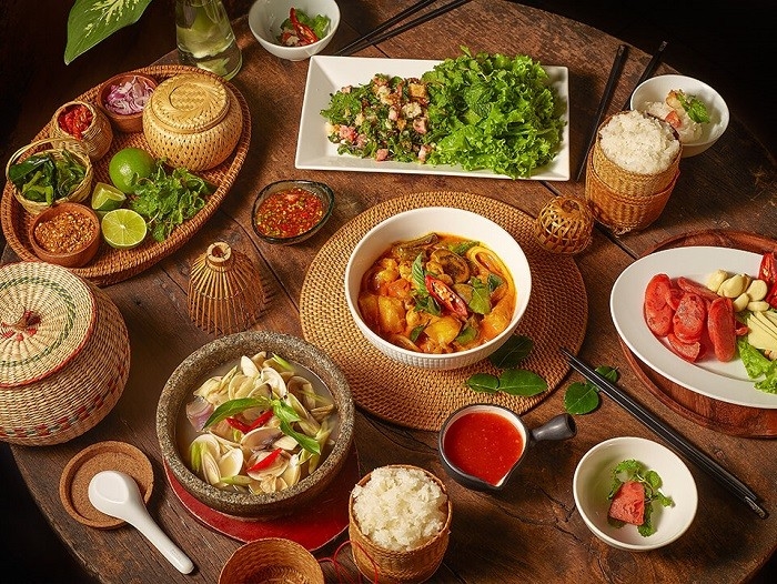 Ẩm thực Lào mang phong cách đặc trưng riêng