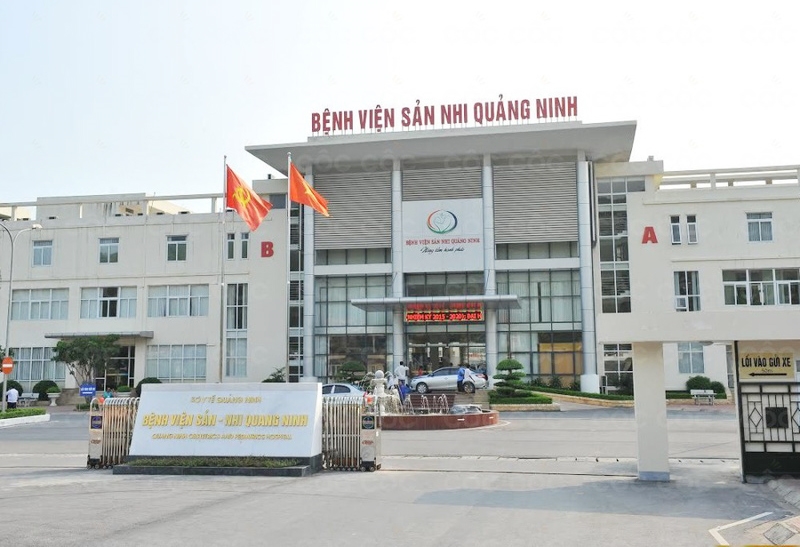 Bệnh viện Sản nhi Quảng Ninh, nơi xảy ra vụ việc khiến 3 cán bộ liên quan bị khởi tố. (Ảnh minh họa)