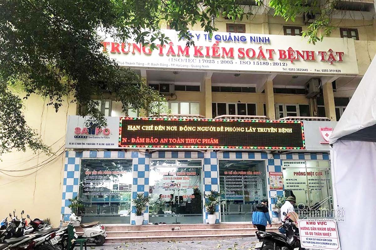 Trung tâm Kiểm soát bệnh tật tỉnh Quảng Ninh, nơi ông Ninh Văn Chủ từng là Giám đốc. (Ảnh minh họa)