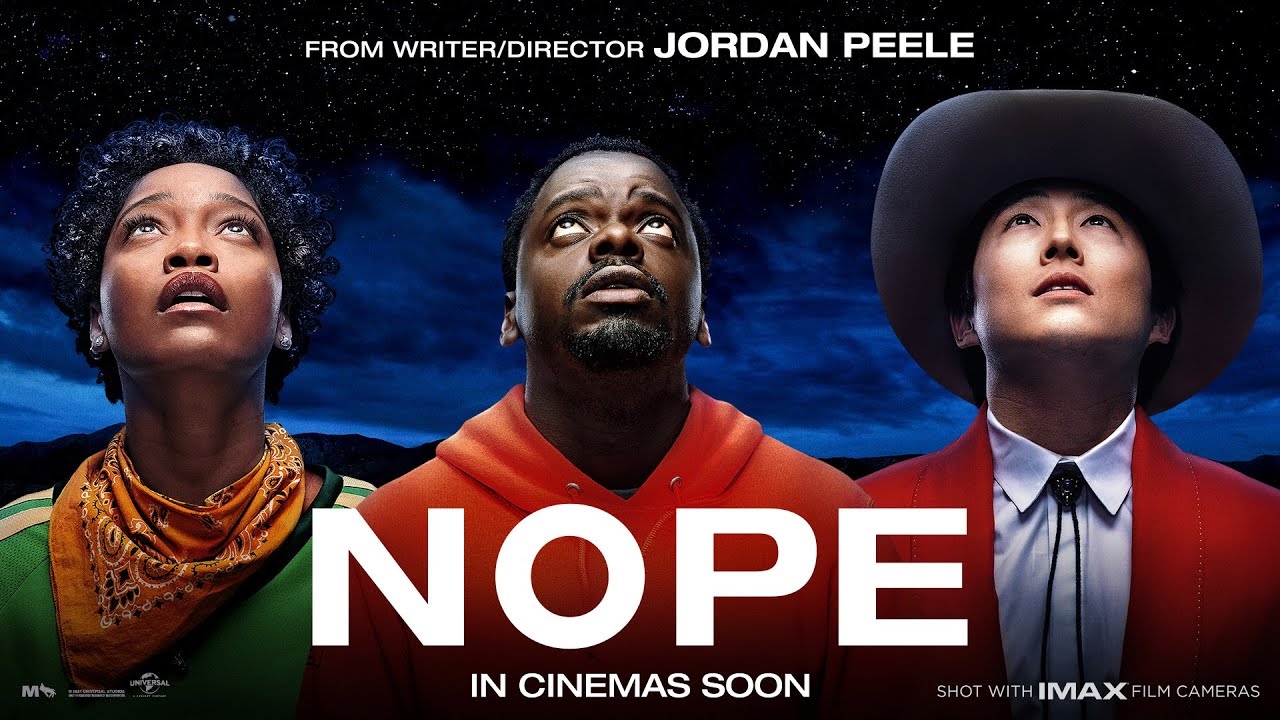 Dàn diễn viên chính trong phim “Nope” (2022). 