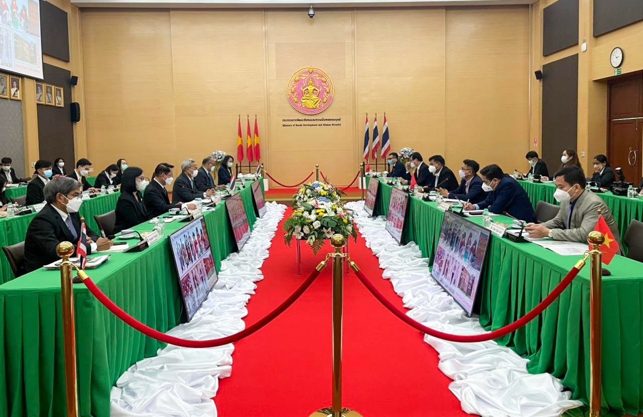 Ủy ban Dân tộc Hội đàm với Bộ Phát triển Xã hội và An ninh con người Thái Lan