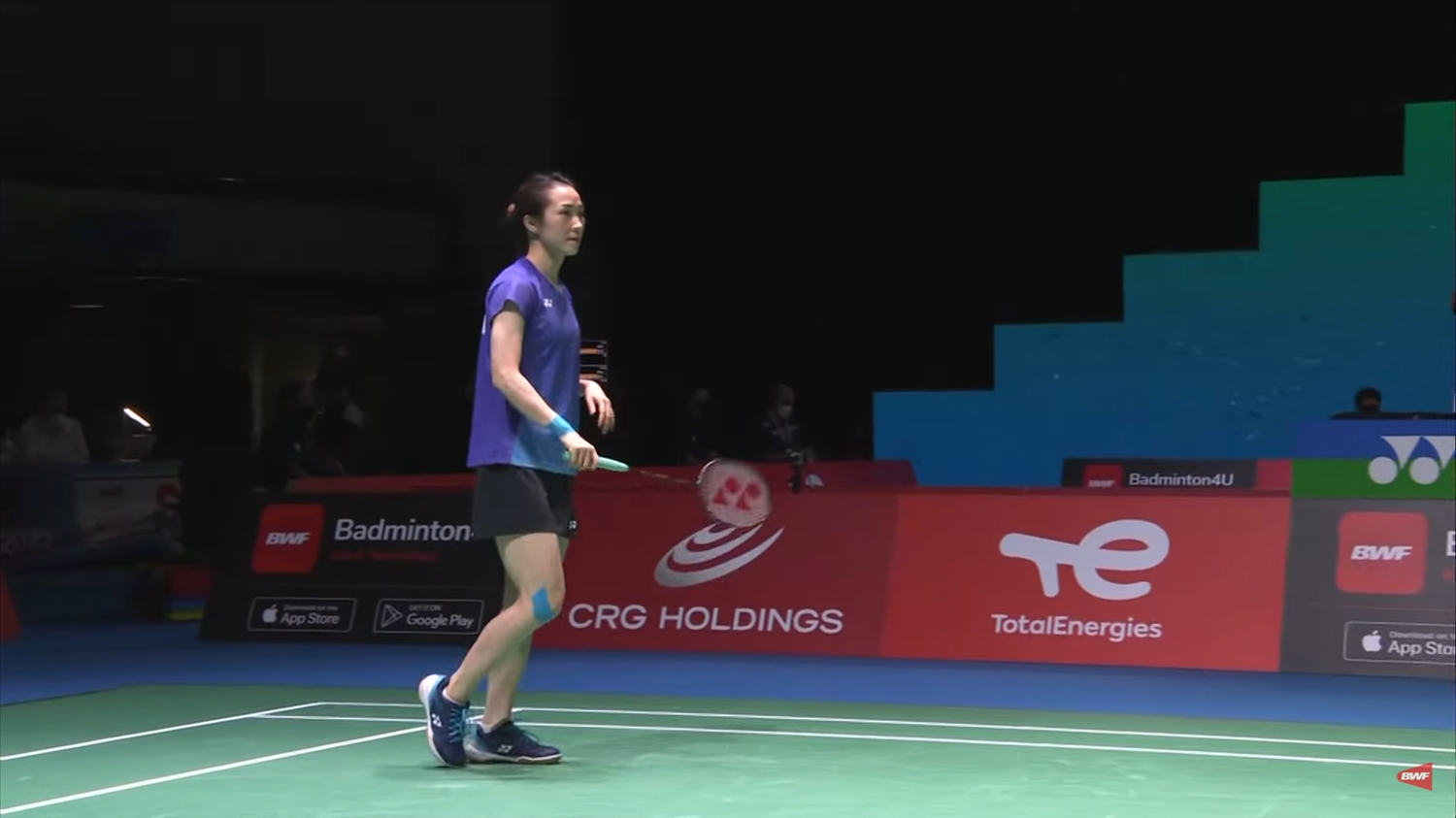 Vũ Thị Trang chiến thắng tay vợt Mia Blichfeldt tại vòng 2 giải cầu lông vô địch thế giới 2022 (Ảnh chụp màn hình)