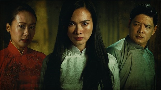 Bộ ba Hồng Ánh-Anh Thư-Bình Minh tái xuất trong ''Mười: Lời nguyền trở lại.'' (Ảnh: ProductionQ)