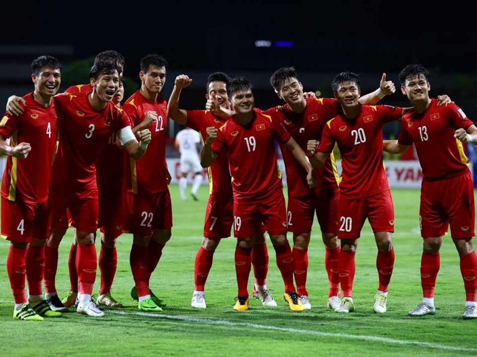 Đội tuyển Việt Nam tiếp tục giữ vị trí số 1 Đông Nam Á. Ảnh: VFF