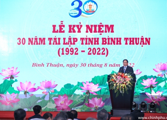 Người đứng đầu Chính phủ yêu cầu Bình Thuận khẩn trương xây dựng Quy hoạch tỉnh Bình Thuận thời kỳ 2021-2030, tầm nhìn đến năm 2050 - Ảnh: VGP/Nhật Bắc