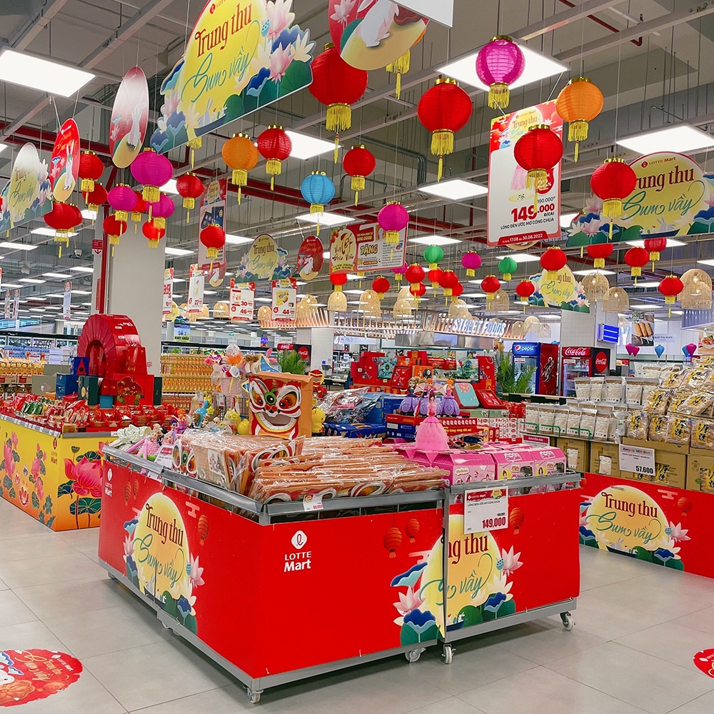 Không khí Trung thu tràn ngập Lotte Mart