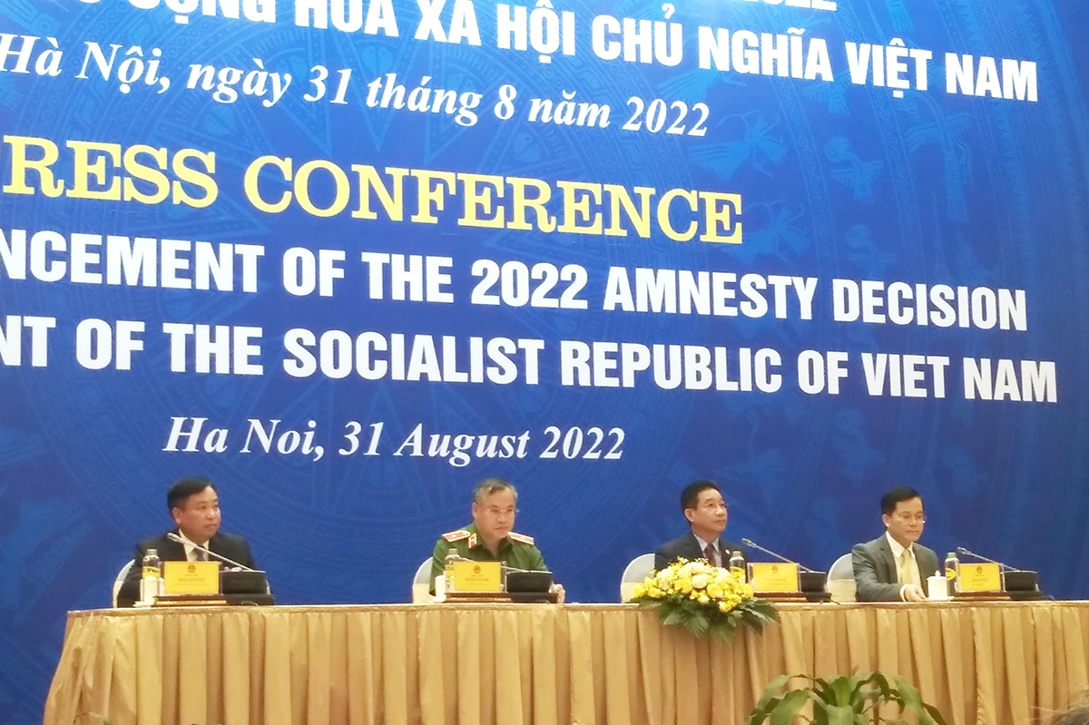 Đặc xá năm 2022 một lần nữa tiếp tục khẳng định chính sách khoan hồng của Đảng và Nhà nước Cộng hòa xã hội chủ nghĩa Việt Nam Việt Nam và truyền thống nhân đạo của dân tộc Việt Nam