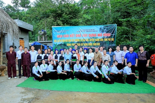 Mô hình CLB văn hóa dân tộc Mường tại xã Khả Cửu, huyện Thanh Sơn, Phú Thọ do Bộ VHTTDL phối hợp tổ chức