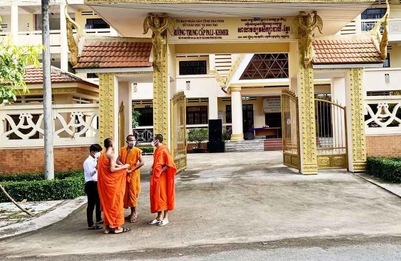 Trường Trung cấp Pali Khmer tỉnh Trà Vinh đã sẵn sàng đón tăng sinh vào năm học mới