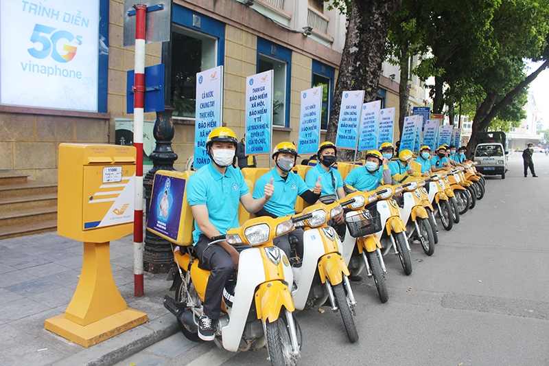 BHXH thành phố Hà Nội ra quân tuyên truyền, vận động người dân tham gia BHXH tự nguyện