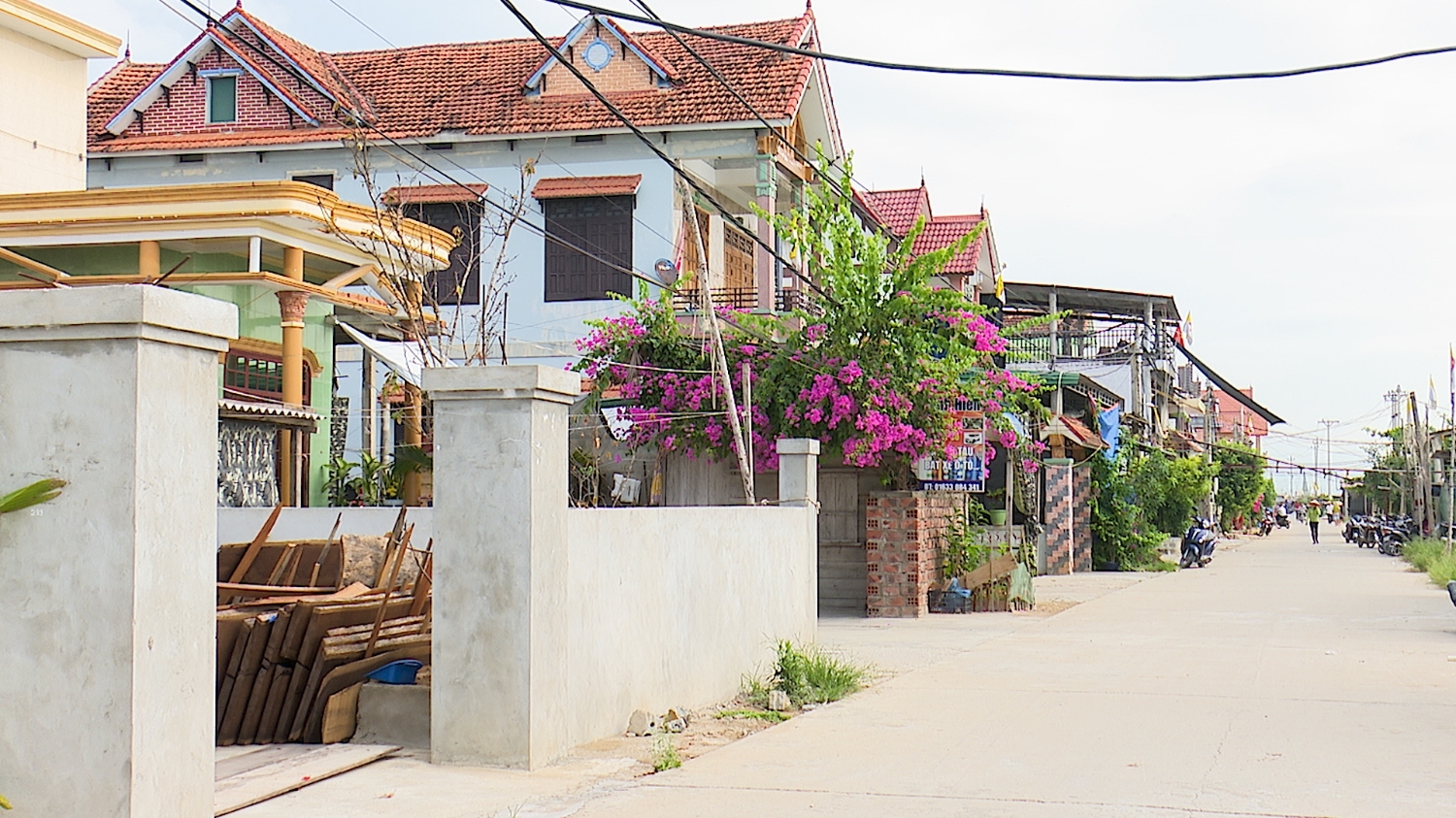 Một góc thôn NTM Văn Phú, xã Quảng Văn