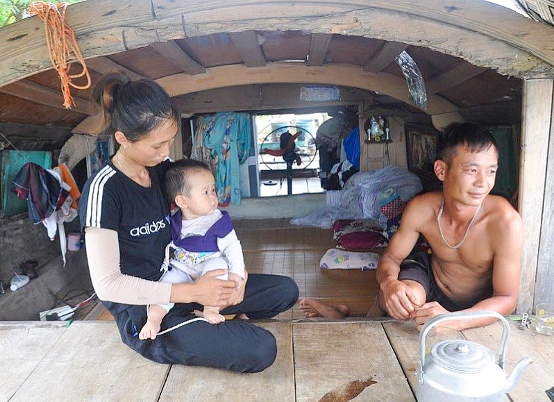 Người dân xóm thuyền chài thị trấn Thọ Xuân (huyện Thọ Xuân) khát vọng được lên bờ có cuộc sống ổn định hơn