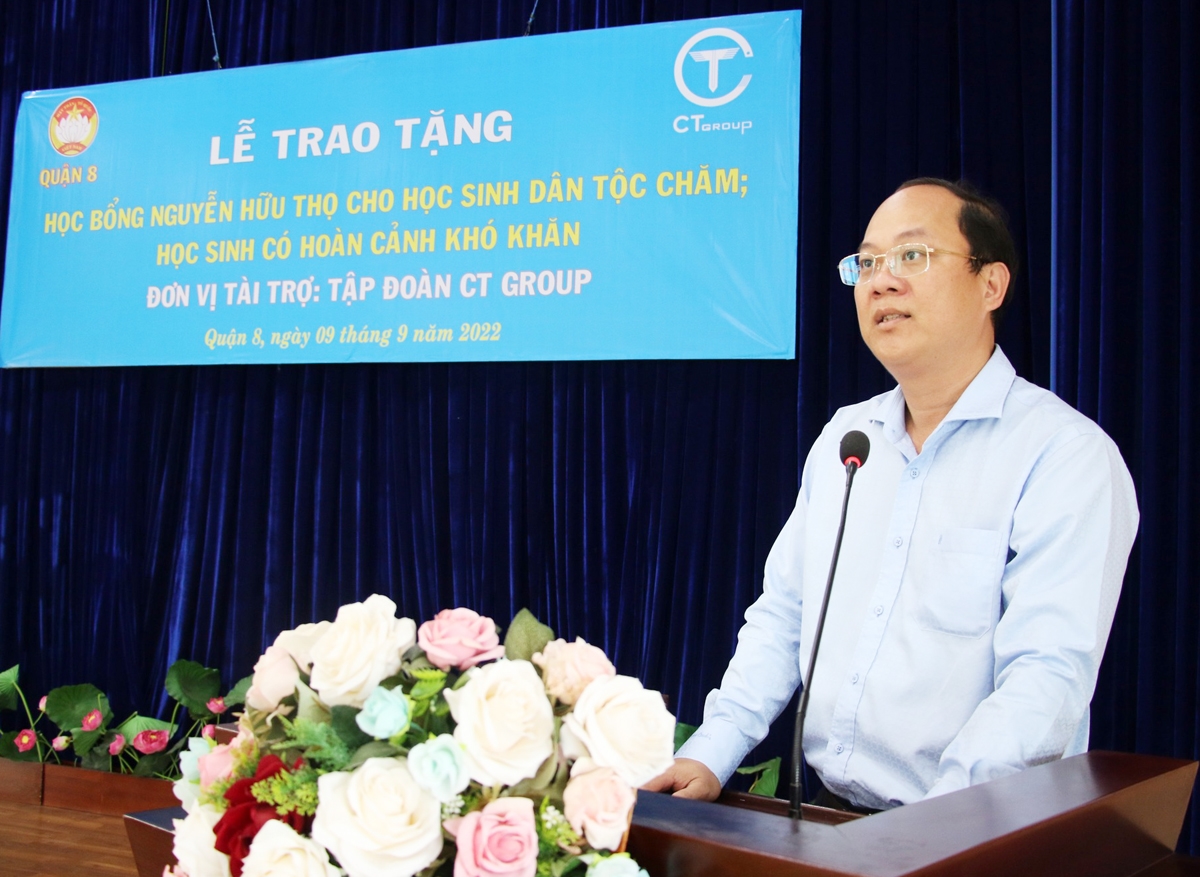 Ông Nguyễn Hồ Hải - Phó Bí thư Thành ủy TP. Hồ Chí Minh phát biểu tại buổi lễ