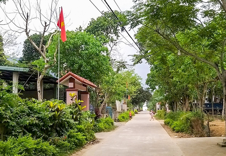 Khu dân cư NTM kiểu mẫu thôn Thanh Hải